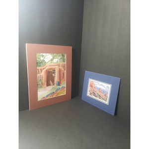 Susan Seligman Kennedy lot prints with cardboard frame